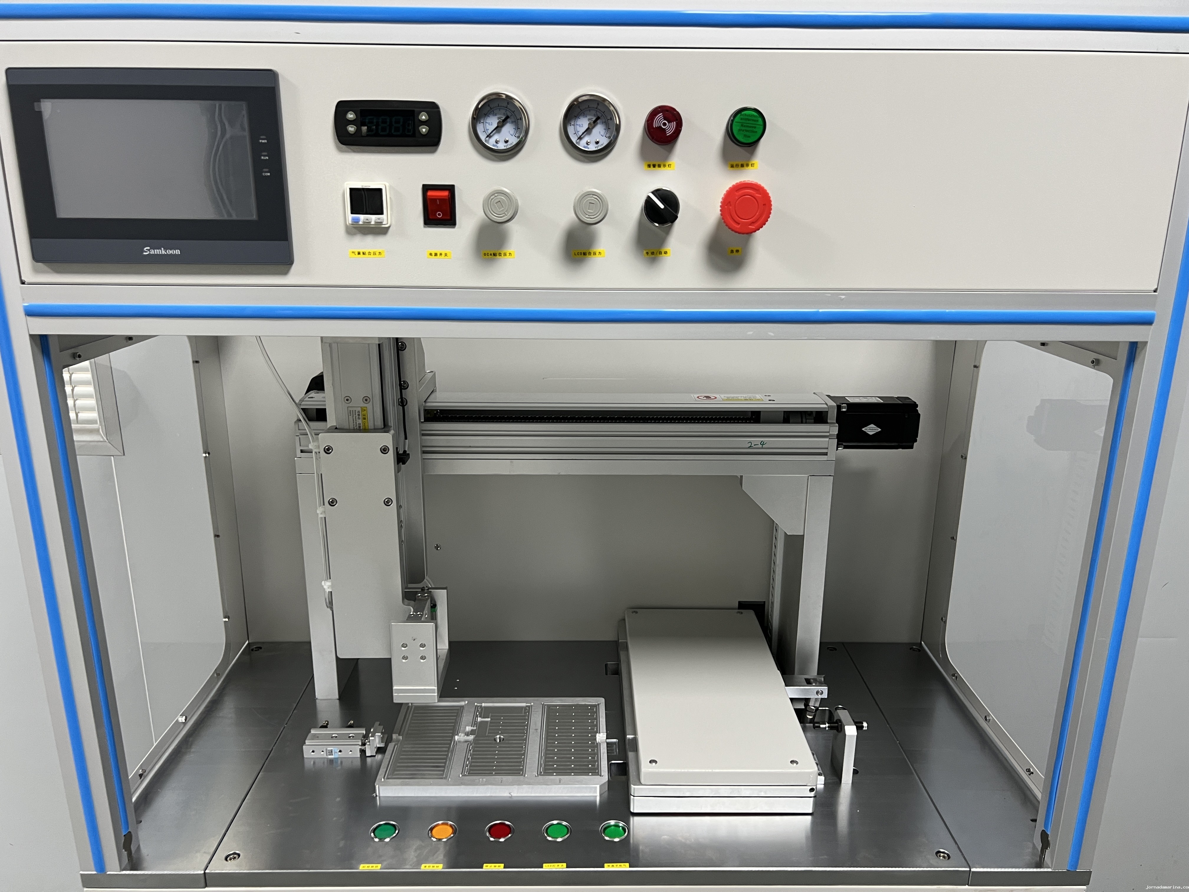 星空游戏官网首页登录入口OLED曲面液晶模组贴合机，设备使用说明！优势讲解！